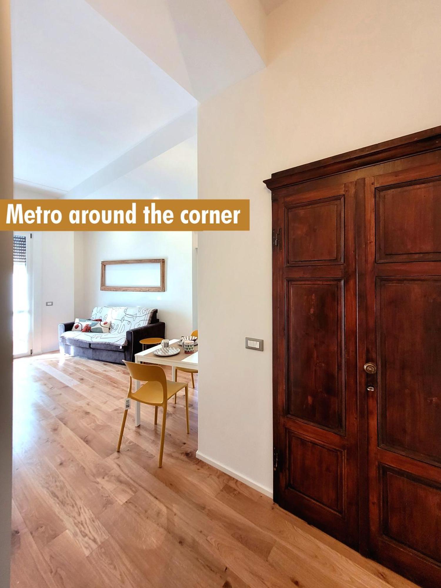 La Milanese, Appartamento Moderno Con Balcone - Metro Isola A 2 Min * Milano